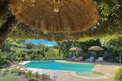 Image de Fantastique Villa  Le Brusquet au pied d'une forêt du Mont Ventoux