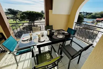 Image de Appartement 9 personnes, duplex, cœur du village, parc aquatique gratuit