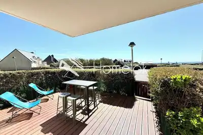 Image de Joli appartement cosy – Terrasse face à la mer