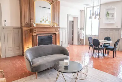 Image de La Cheminée, Gîte 5* de 1 à 2 personnes, avec piscine et sauna
