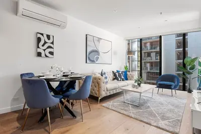 Image de Stunning Apt @Marvel Stadium - Parking & Amenities