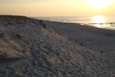 Image de \"strandvergnügen 3\", 100 m zum Traumstrand, Ganzer Terrassen-bungalow mit Parken