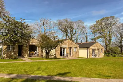 Image de de Luxe-Cottage-Salle de bain privée séparée-Vue sur Jardin