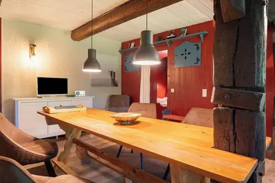 Image de Appartement 'Fewo 1 - \"Blöck\"' avec jardin partagé et Wi-Fi