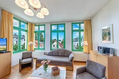 Image de Villa Ostseewarte Whg. 8, Balkon, Fahrstuhl - Villa Ostseewarte, Strandnah,