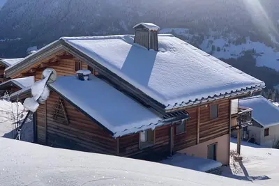 Image de Chalet très cosy à la montagne. A 5mn des Saisies. Localisation exceptionnelle.
