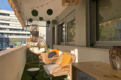 Image de Fantastic Apt. Terrassa (Barcelona) + Pool, 25 minutes from Barcelona, 6 pers.