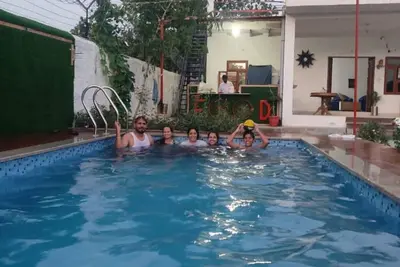 Image de A farm house for party with 3 Bhk with pool\n\n