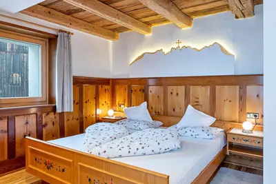 Image de Appartement \"Eggental\" avec vue sur les montagnes, jardin partagé et Wi-Fi