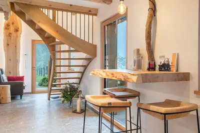 Image de Chalet \"Himmel\" avec vue sur les montagnes, jardin privé et Wi-Fi