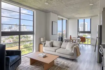 Image de Welcoming Wynwood 2br w/ Gym & Roof Pool, nr Midtown, by Blueground