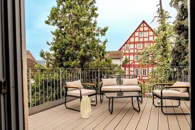 Image de Himmlische Altstadt-maisonette mit Dachterrasse