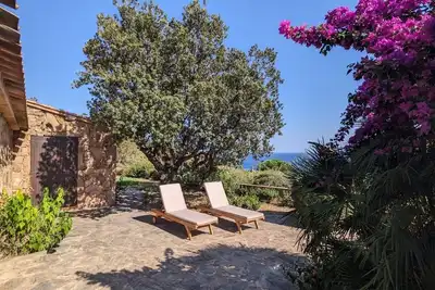 Image de Maison 2/6 pers. plein sud, plage Palombaggia Tamaricciu à pied, Porto Vecchio