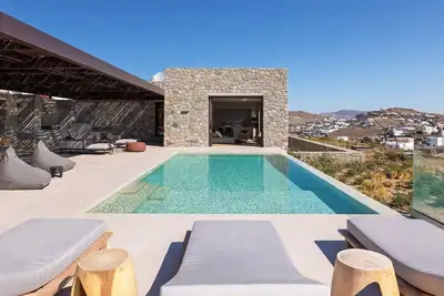 Image de Villa à Myconos avec 5 chambres à coucher, 10 couchages