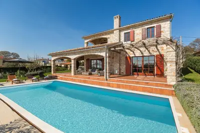 Image de Maison de vacances Kastelir pour 2 - 8 personnes avec 3 chambres à coucher - Maison de vacances