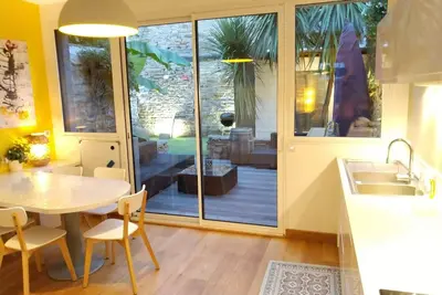 Image de maison proche mer