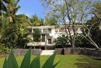 Image de Hot tub, jungle house, walk to Kehena Beach amazing lush views