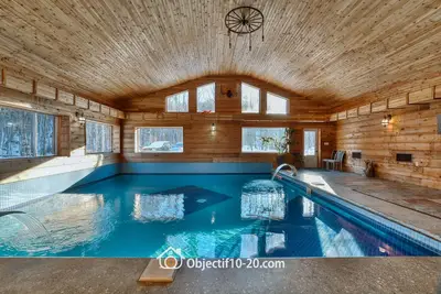 Image de Chalet Beavers Pond Piscine Interieure