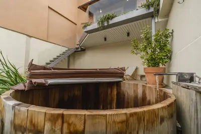 Image de Maison de vacances 'Casa Rural Bigotes' avec vue sur les montagnes, terrasse privée et Wi-Fi