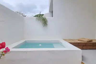 Image de Xenonas appartement santorin avec petite piscine privée