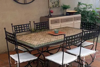 Image de Maison avec jardin centre ville quartier calme 3 chambres 7couchages