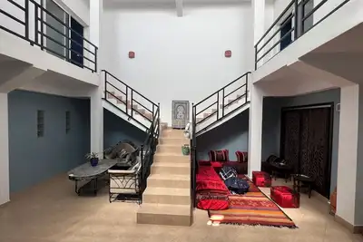 Image de Explore the Beauty of renovated Moroccan village House a timeless tranquility.