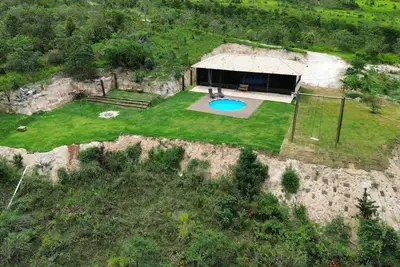 Image de Casa Vista da Serra Perto de Trilhas, Cachoeiras e em Contato com a Natureza