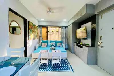 Image de Charming 3 Bed 2 Bath in Bandra West with Balcony\n