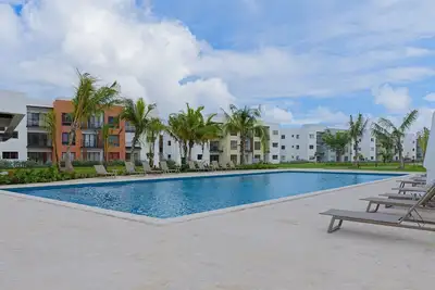 Image de Modern with pool and gym near the beach