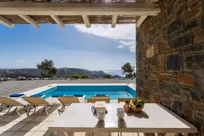 Image de Elegant Crete Villa | Villa Dimitris | Stunning Libyan Sea Views | Private Terrace & Access To Shared Pool | 2 Bedrooms | Agia Galini