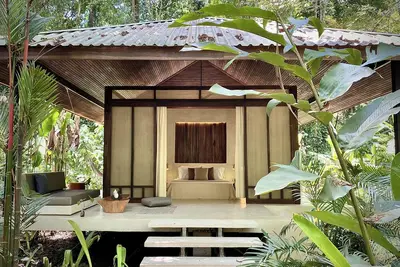Suite con Piscina Privada y Vistas al Jardín, en la Jungla y a 3 min de la Playa