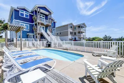 Beach Spray | Oceanfront | Private Pool and Hot Tub