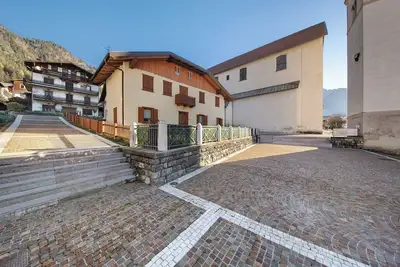 Image de Appartement 'Villa Maria Auronzo' avec vue sur les montagnes et jardin privé