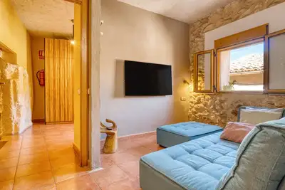 Image de Maison de vacances 'Monmossen Bocairent' avec vue sur les montagnes, balcon et Wi-Fi