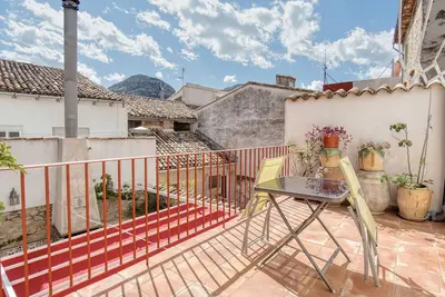 Image de Maison de vacances 'La Llar D' Aitana' avec vue sur la montagne, terrasse privée et Wi-Fi