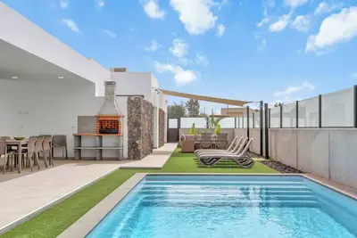 Image de Mariposas Lajares 4, Villa Moderna Tranquila y Espaciosa, Para Familias y Amigos