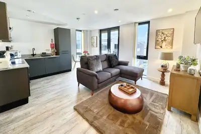 Image de An apartment that sleeps 4 guests in 2 bedrooms