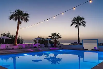 Image de Exquisite Rethymno Villa | Villa Gyokko | 3 Bedrooms | Beach Front | Private Outdoor Swimming Pool | Pigianos Kampos