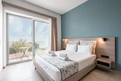 Image de Appartement 'Tesoro Del Mare with Sea View 2' avec vue sur mer, Wi-Fi et climatisation