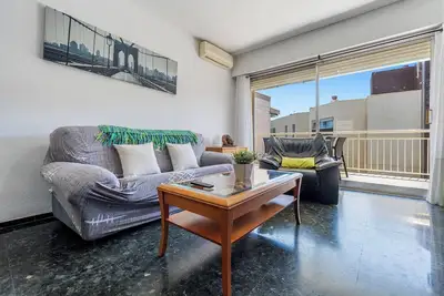 Appartement 'Apartamento Jakobe' avec vue sur mer, balcon et climatisation