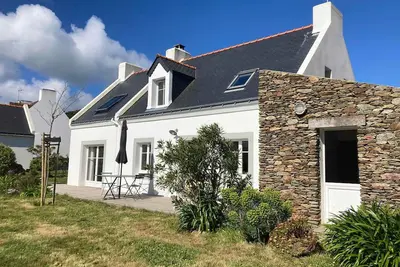 Image de Maison récente décorée avec goût, à 1000m de la plage, jardin, 4 chambres, proche de la mer