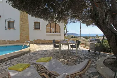 Image de Villa confortable à Moraira avec piscine privée, jardin et WiFi