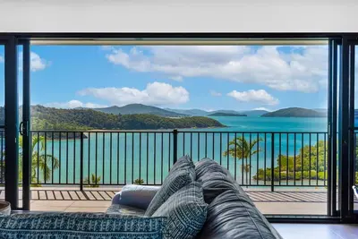 Gorgeous three-bedroom, two-bathroom home boasting uninterrupted sea views.