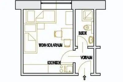 Studio apartment - Das Landhaus Apartments Prägant