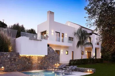 Magnificent Crete Villa | 4 Bedrooms | Villa Ánthos | Two Large Private Pools & Jacuzzi | Bbq | Close to the Beach | Rethymno