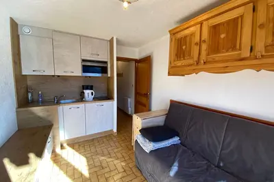 Image de Studio charmant avec balcon et parking à Châtel