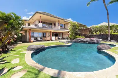 Image de ❤️PiH❤️One Ocean Ohana★ Expansive Views★Oceanfront Grotto pool plus private pool & spa