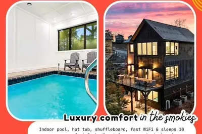 Image de Peaceful Getaway | Luxe Cabin w Private Pool!
