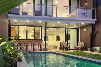 Image de New private villa, spectacular views, private pool, jacuzzi, sun deck, A/C, WiFi