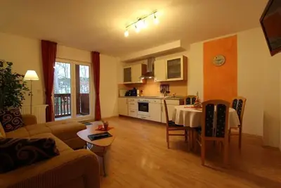 Image de 3- Raum Fewo 2 mit Balkon - Haus Waterkant - ca. 300 m zum Strand